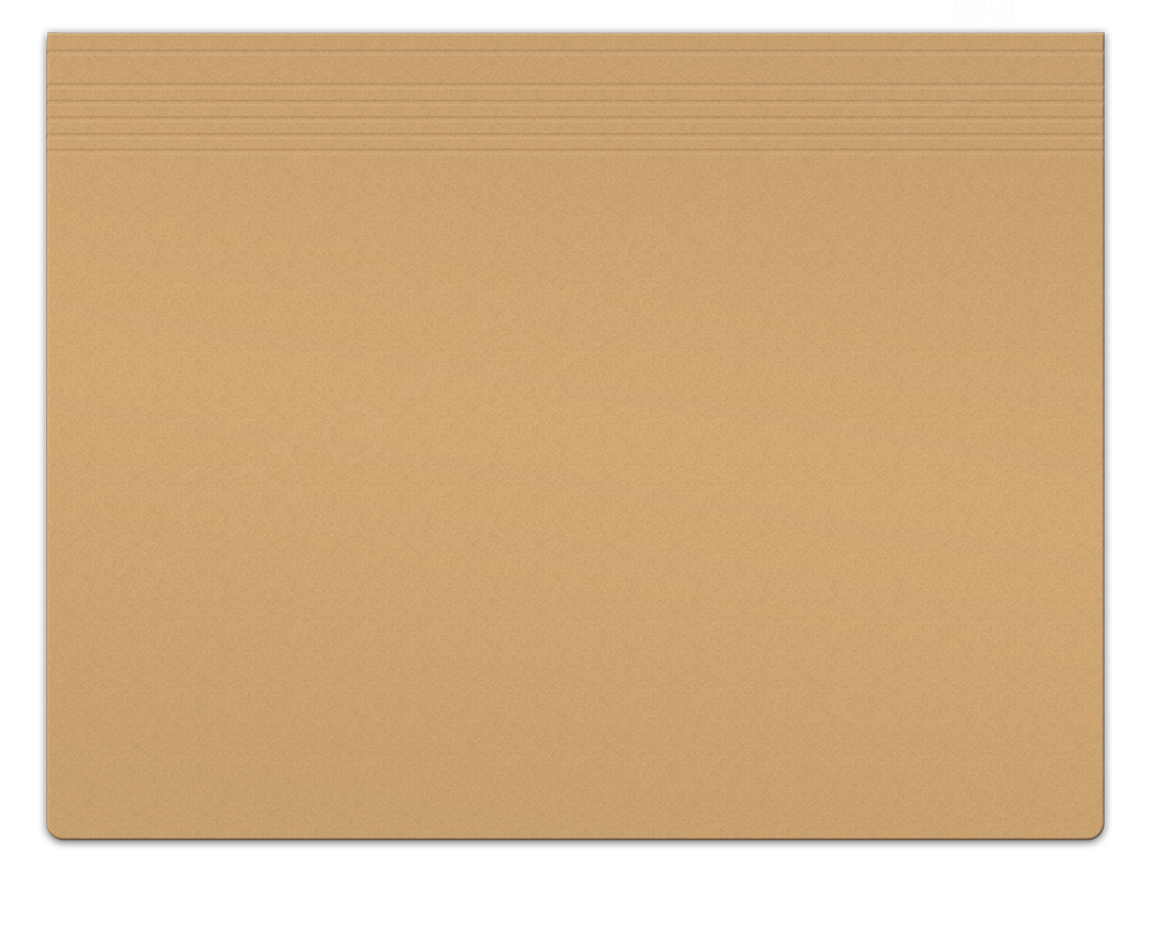 Kanzleihefter bzw. Aktendeckel für die liegende Ablage Kanzleihefter bzw. Aktendeckel für die liegende Ablage, hier Beispiel in chamois